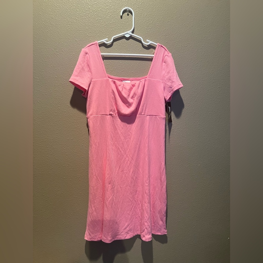 Art Class Pink Short Sleeve Dress